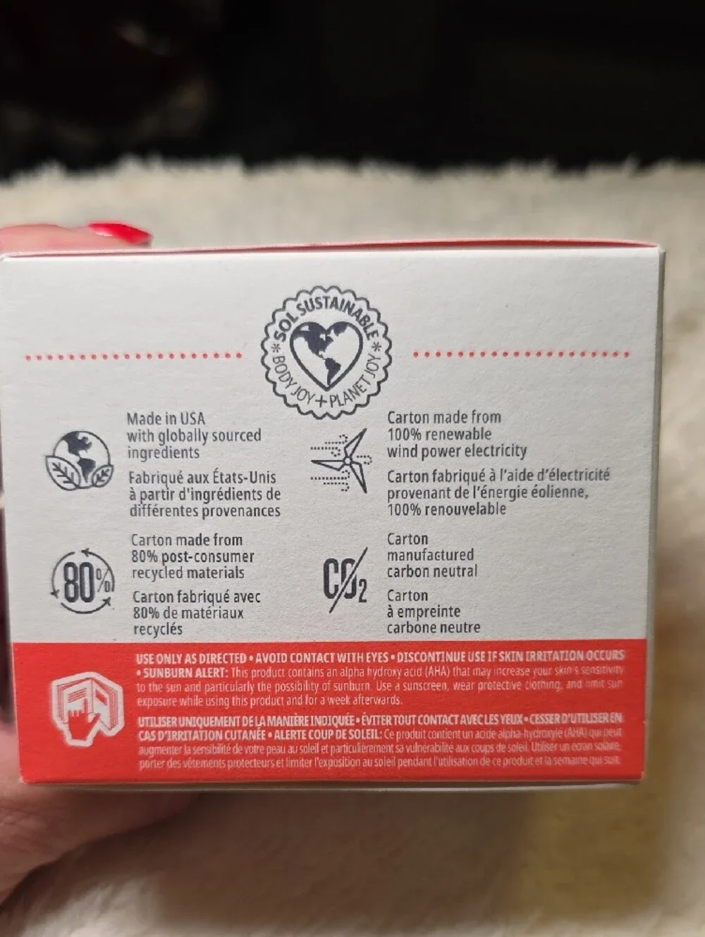 Sol de Janeiro Bom Dia Body Scrub - White with Coral Accents